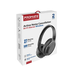 Promate Concord Active Noise Cancelling Wireless Headphones