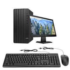 HP Pro Tower 290 G9 PCI Desktop PC-intel Core i5-14500(up to 5.0 GHz)- 8GB DDR5-4800MHz,512GB m.2 PCle NVMe SSD ,Integrated intel UHD Graphics 77,HP 125 Wired Keyboard & Mouse,with Monitor,Black 1 Year Warranty