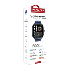 Promate ProWatch-AM19 - 1.96" Fitness Tracker Smartwatch