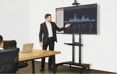 Adjustable Professional TV Trolley Stand Suitable for 50-76 inch