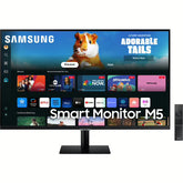 Samsung 27″ FHD Flat Monitor with smart TV -LS27BM500EMXUE