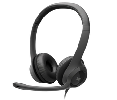 Logitech H390 USB Stereo Headset with microphone