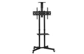 Adjustable TV Trolley Stand Suitable for 32-65 inch upto 50kgs