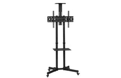 Adjustable TV Trolley Stand Suitable for 32-65 inch upto 50kgs