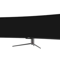 Dahua 49" DQHD Gaming Monitor 32:9 ultra-wide screen 1800R curvature 99% sRGB and 85% NTSC 120HZ Refresh Rate USB-C port 65 W power output RJ-45 port DP 1.4 (5120 × 1440@120 Hz) HDMI 2.1 TMDS