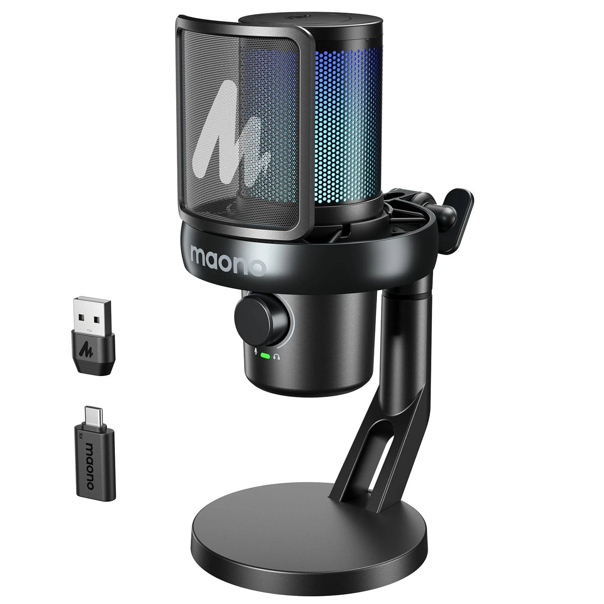 Maono DM40 Pro Wireless USB Gaming PC Microphone
