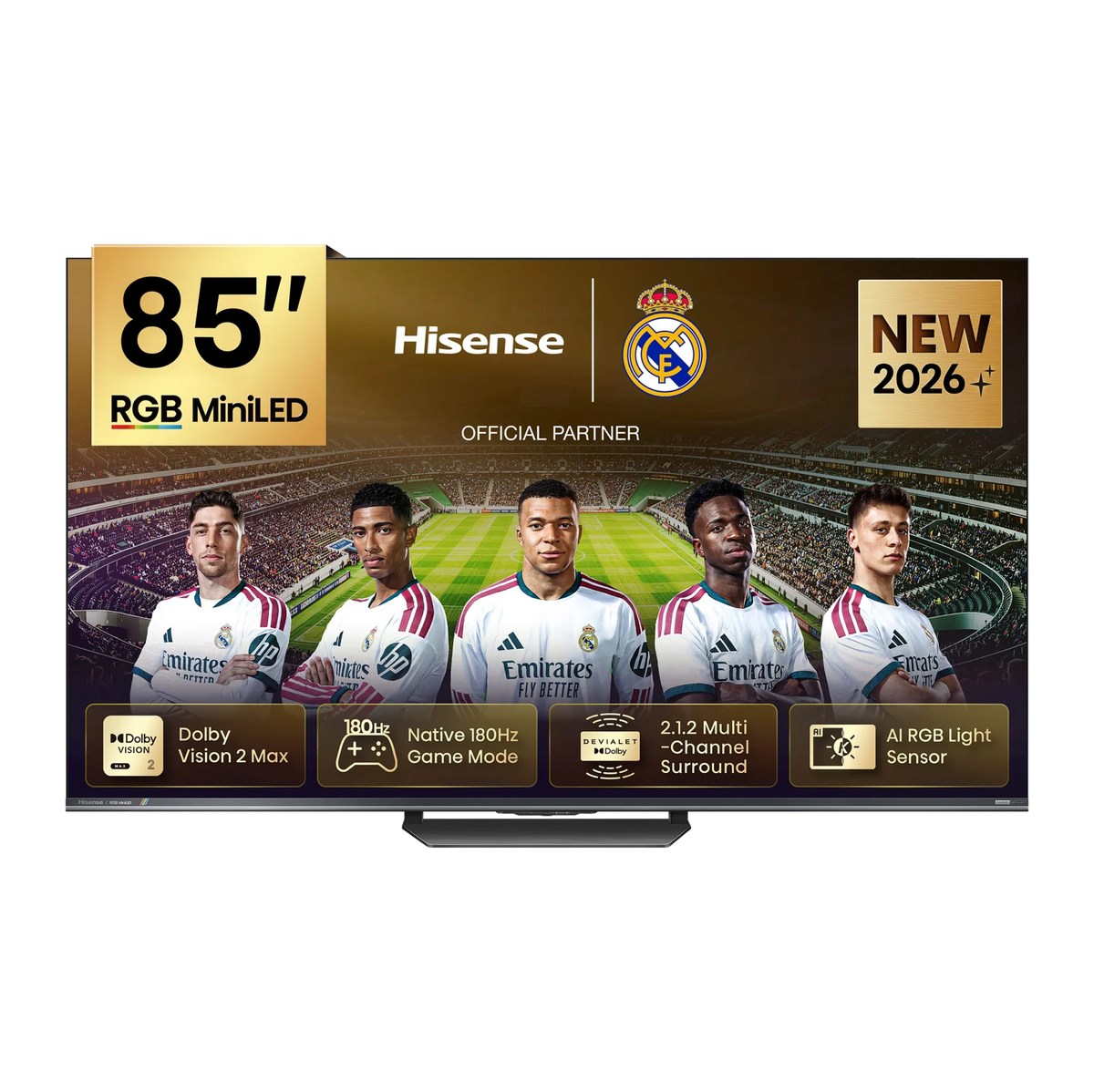 Hisense 85 Inch RBG MiniLED 85UR8S