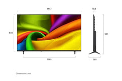 LG 65 INCH 65NU850B6LA NANO 4K AI NU85 Smart TV 2026