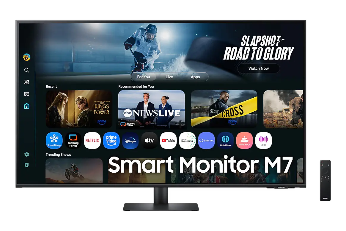 Samsung Smart Monitor M70F 4K 60Hz AI, USB Type C