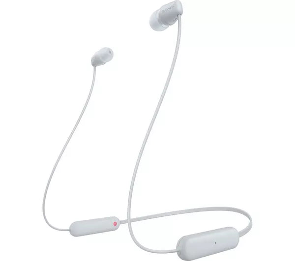 Sony Nafckband Wi-C100 In-Ear Headphones.