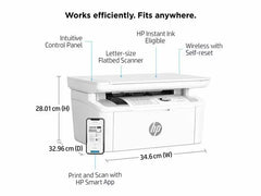 HP LaserJet MFP M141w Printer