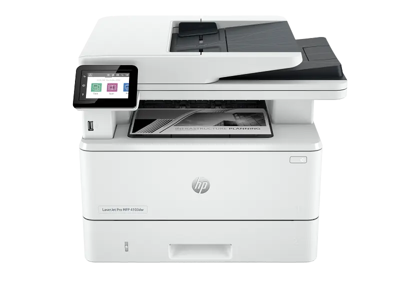HP LaserJet Pro MFP 4103dw Printer