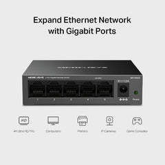 Mercusys MS105GS1500 Gigabit Desktop Switch