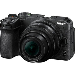 Nikon Z30 mirrorless camera with 16-50mm f3.5-6.3 VR lens