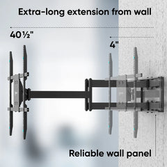 ONKRON Full Motion TV Wall Mount 42″- 110″ 100kg