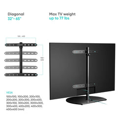 Onkron 360° Table Top TV Stand for 32″-65″ upto 35kg