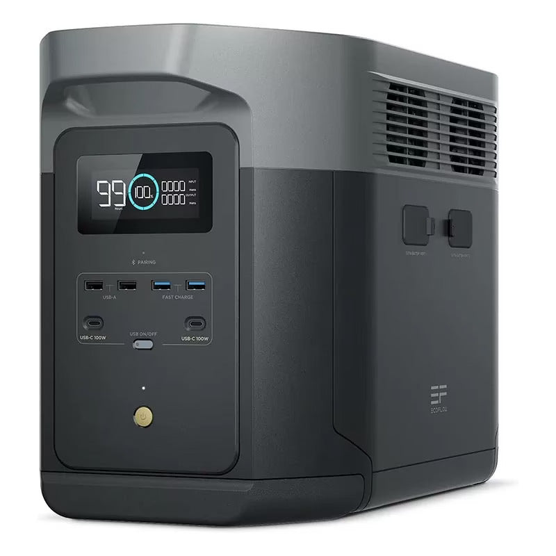EcoFlow DELTA 2 Max Portable Power Station (2400W, 2048Wh)