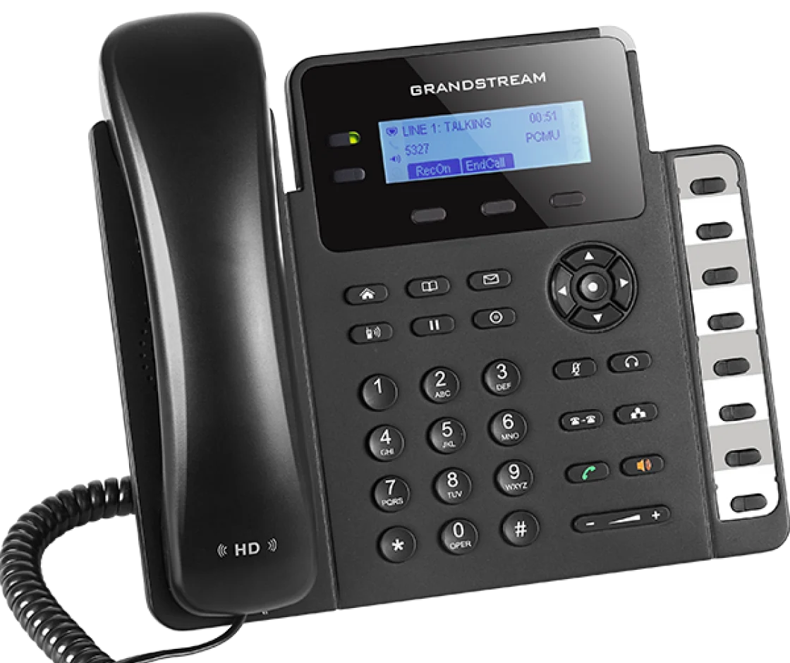 Grandstream 2-line Gigabit IP Phone (GXP1628)