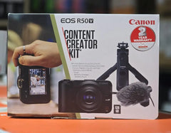Canon EOS R50 V Mirrorless Camera Creator Kit