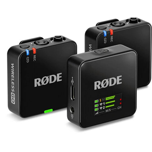 RODE Wireless GO (Gen 3) 2-Person Digital microphone 2.4 GHz