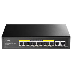 Cudy 10-Port Gigabit PoE  (120Watts)+Switch With 2 Uplink Ports