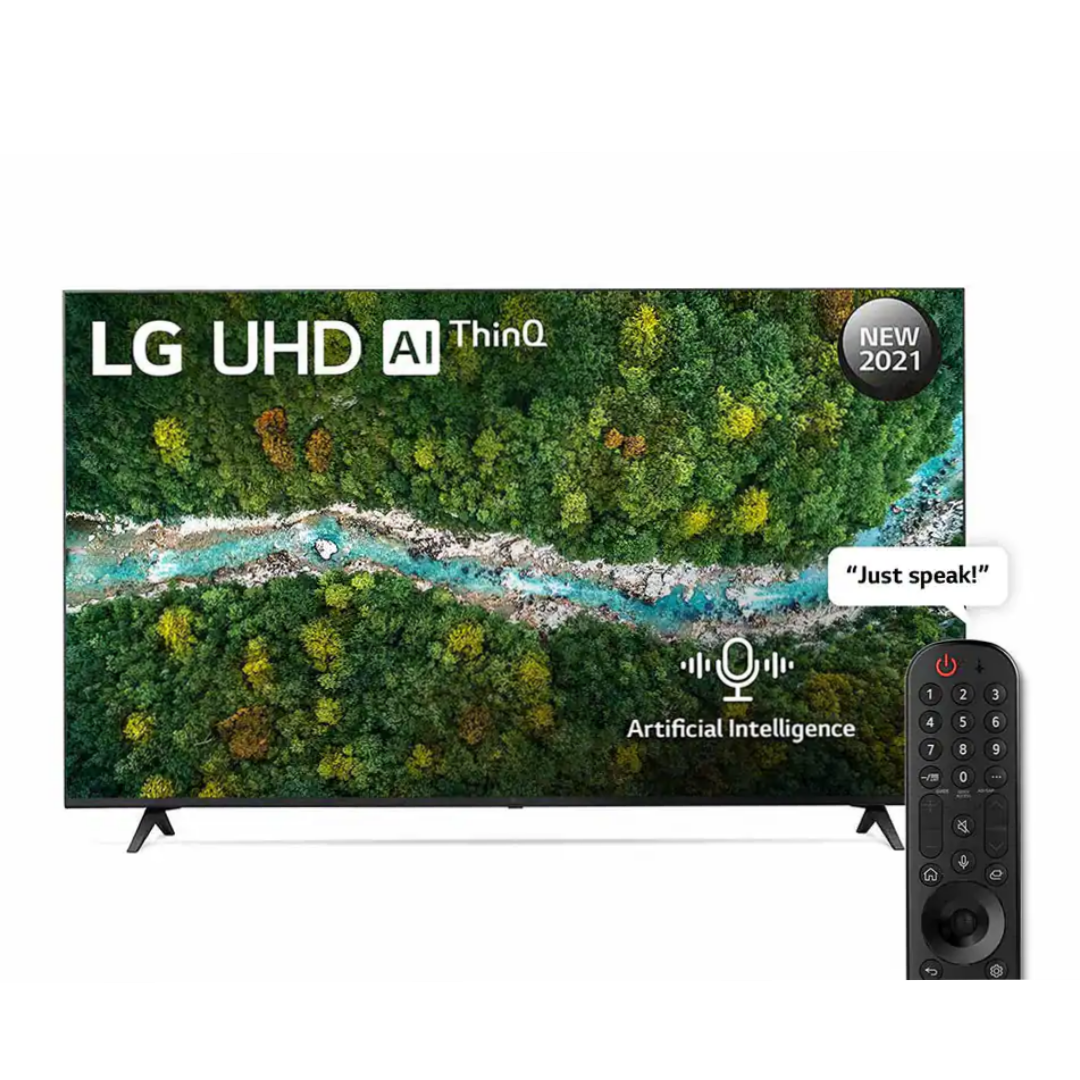 75UP7750 LG 75 inch 4K UHD WebOS Al ThinQ smart TV